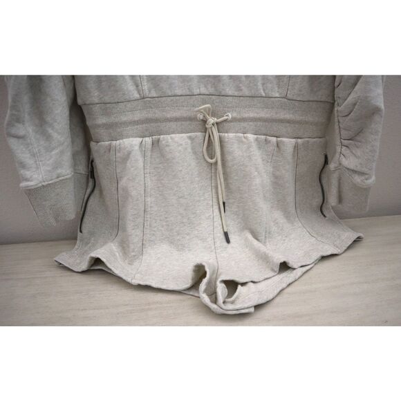 Free People Movement OB2023564 Women's Sz XL Gray Heather Intercept Romper - Picture 8 of 13